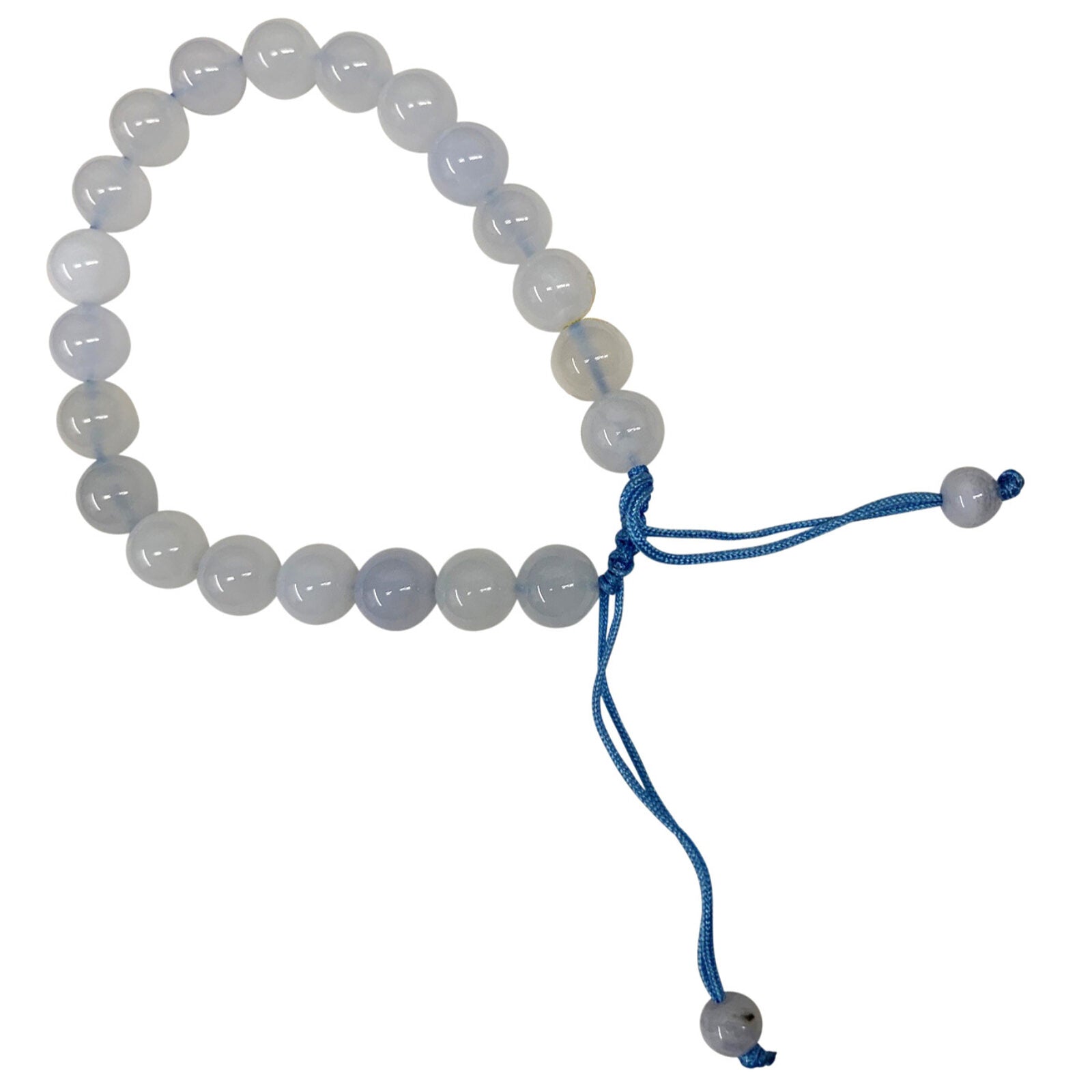Blue Lace Agate Adjustable Bracelet