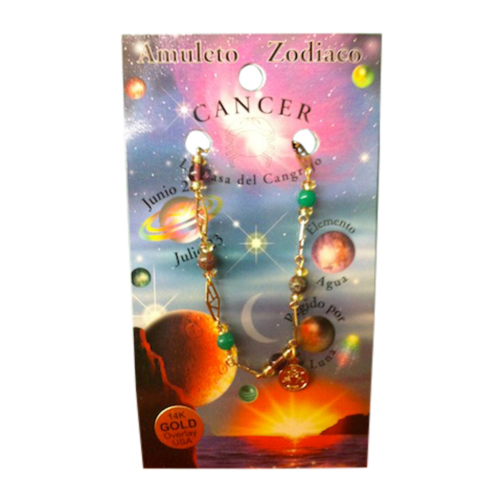 Cancer Horoscope Bracelet