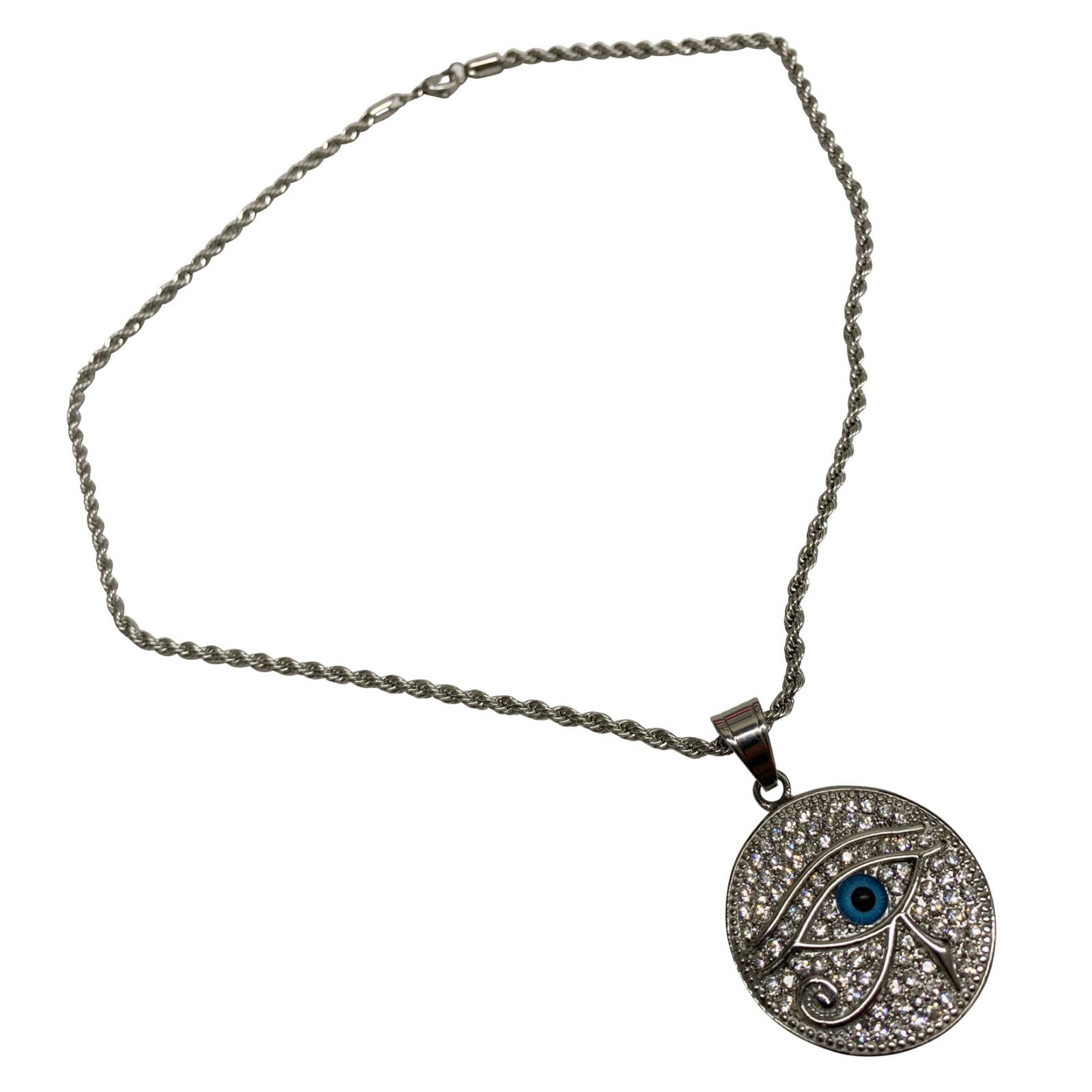 Eye of Horus Silver Necklace