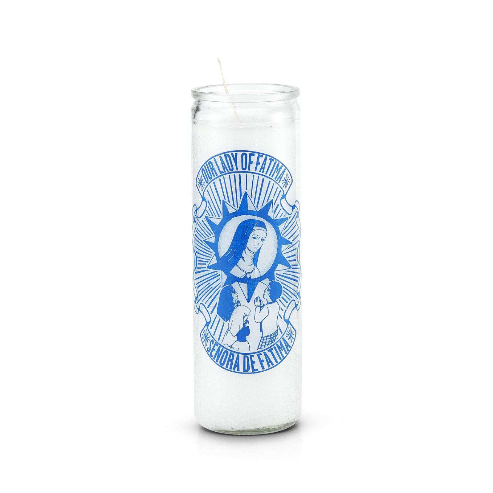 Our Lady of Fatima 7 Day Saint Candle Check My Vibes