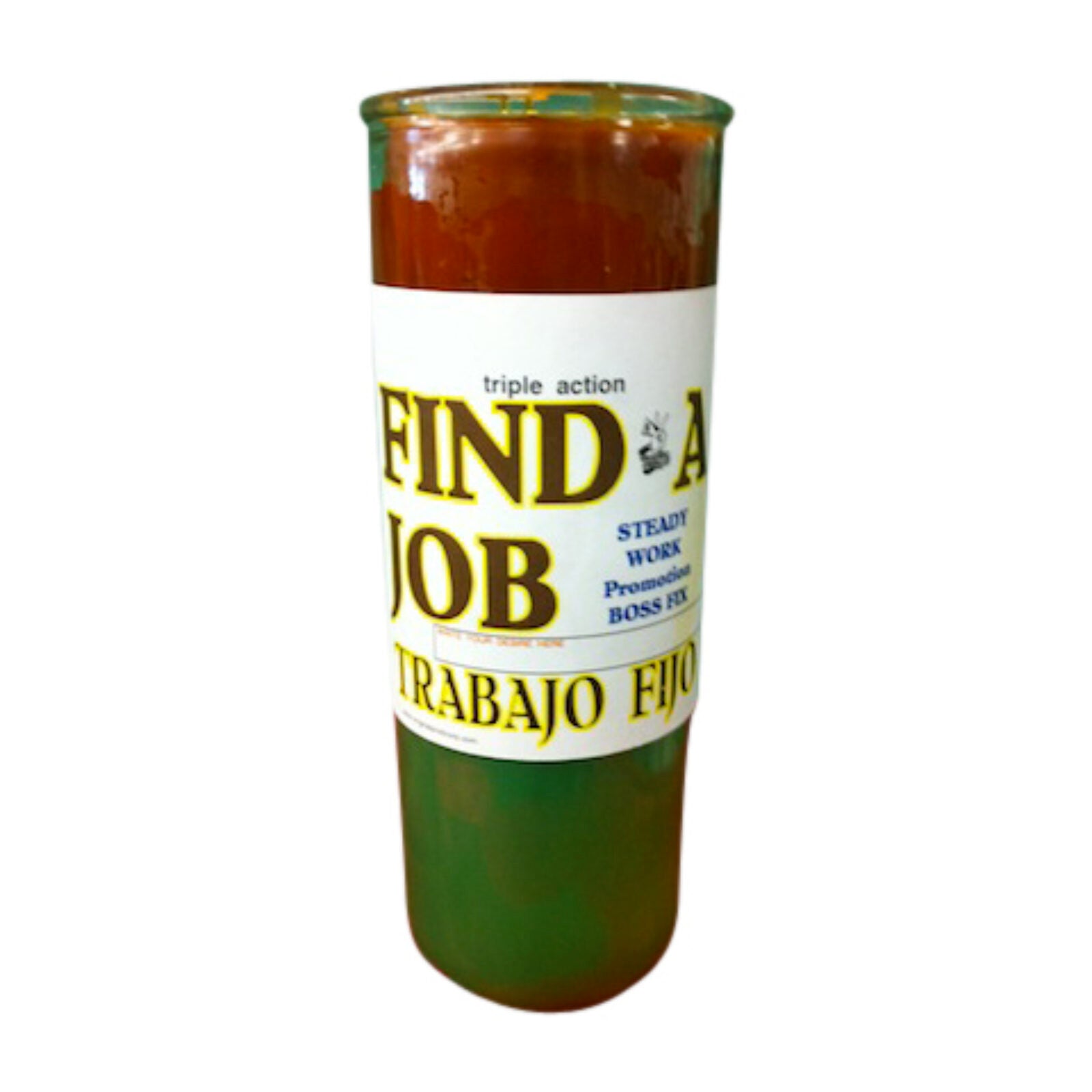 Find a Job Custom Big Al Candle Check My Vibes