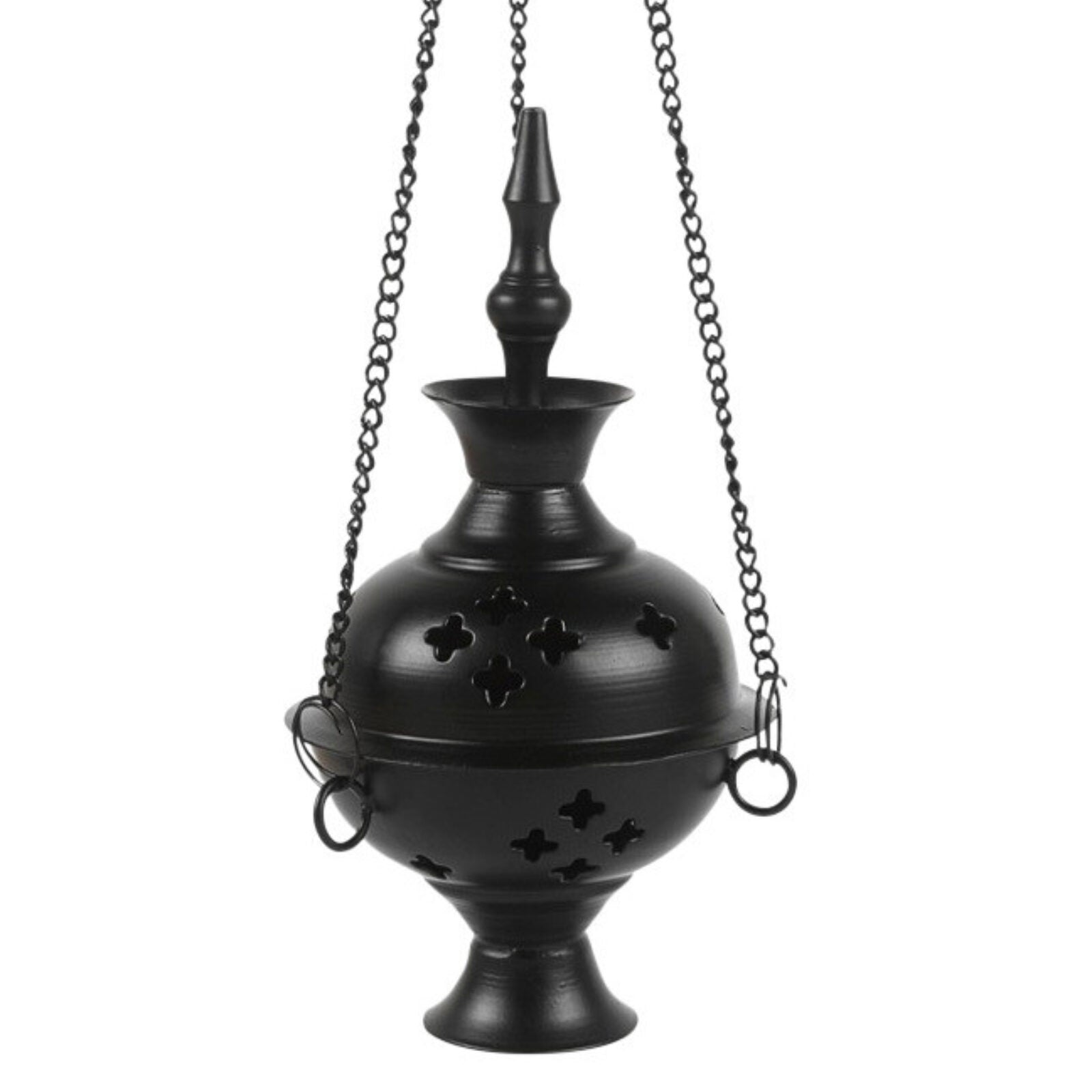 Black Hanging Incense Burner
