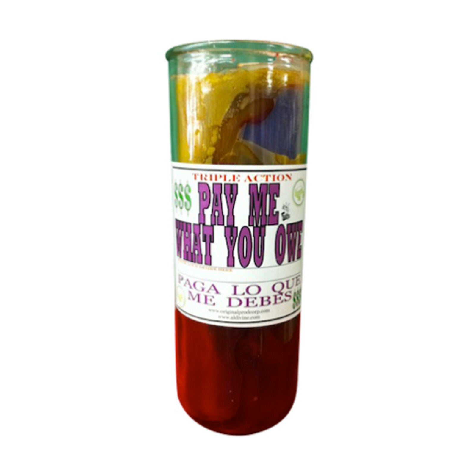 Pay Me What You Owe Me Custom Big Al Candle Check My Vibes
