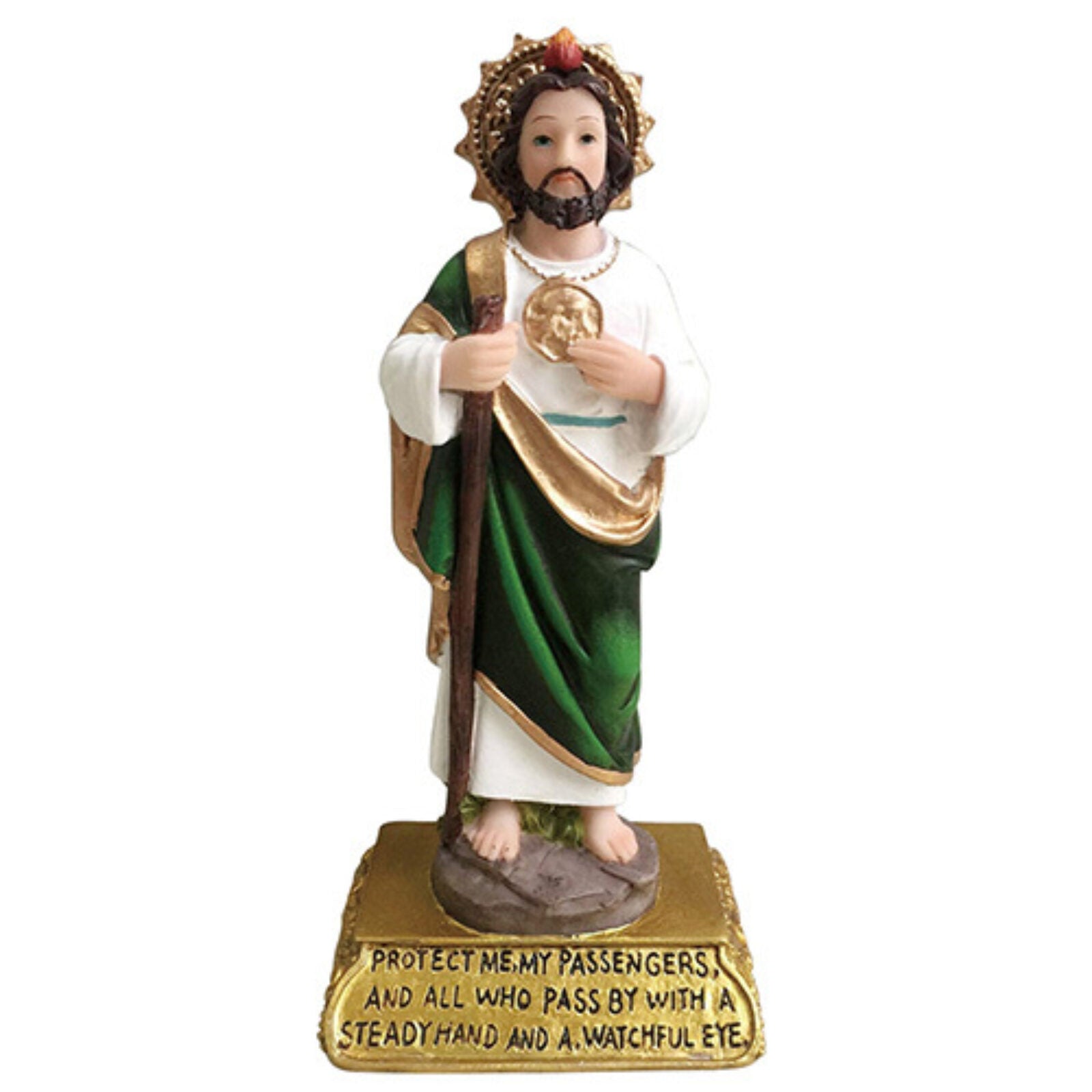Saint Jude (San Judas) Car Statue