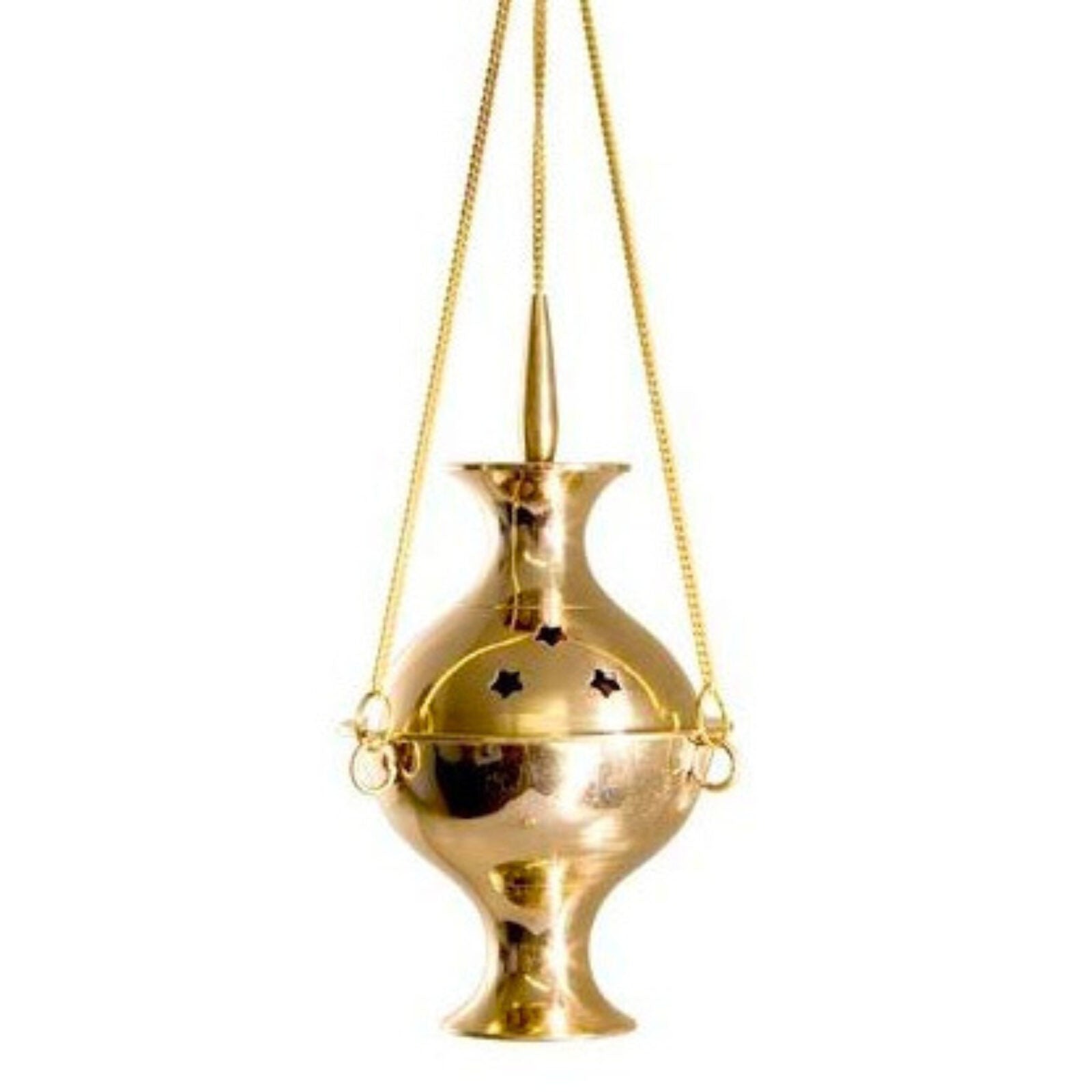 Small Brass Hanging Incense Burner